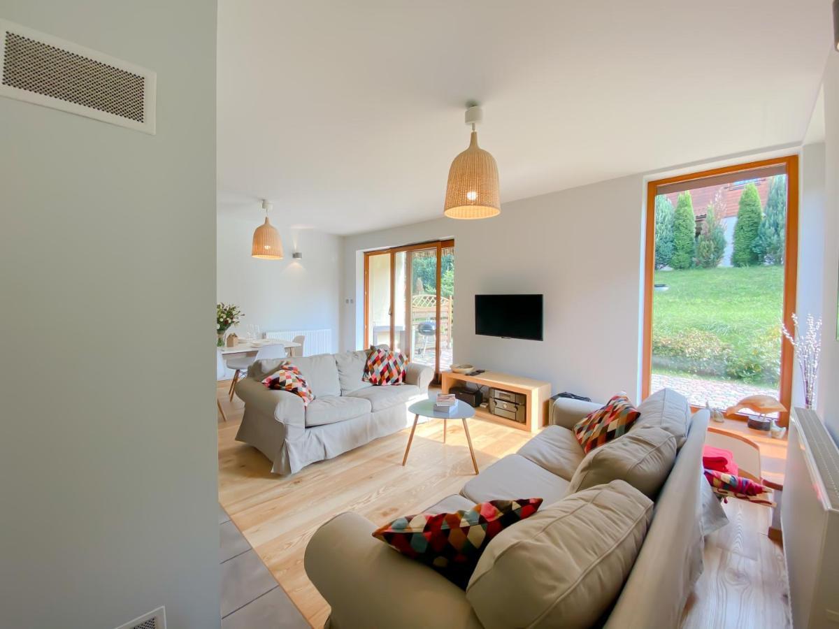 Apartament Sielankowy Z Tarasem I Grillem - Dream Apart Ustron Dış mekan fotoğraf